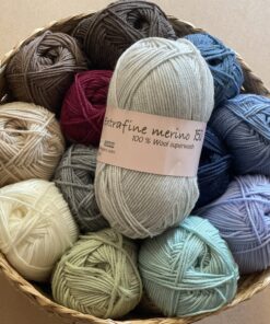 Hjertegarn Extrafine Merino 150 – 100 % extrafine merino Uld