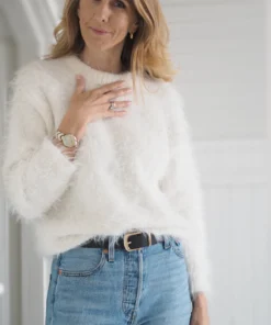 StrikkeKit – “Fuzzy Sweater” – Ultrablød og elegant. FRA 439,- KR