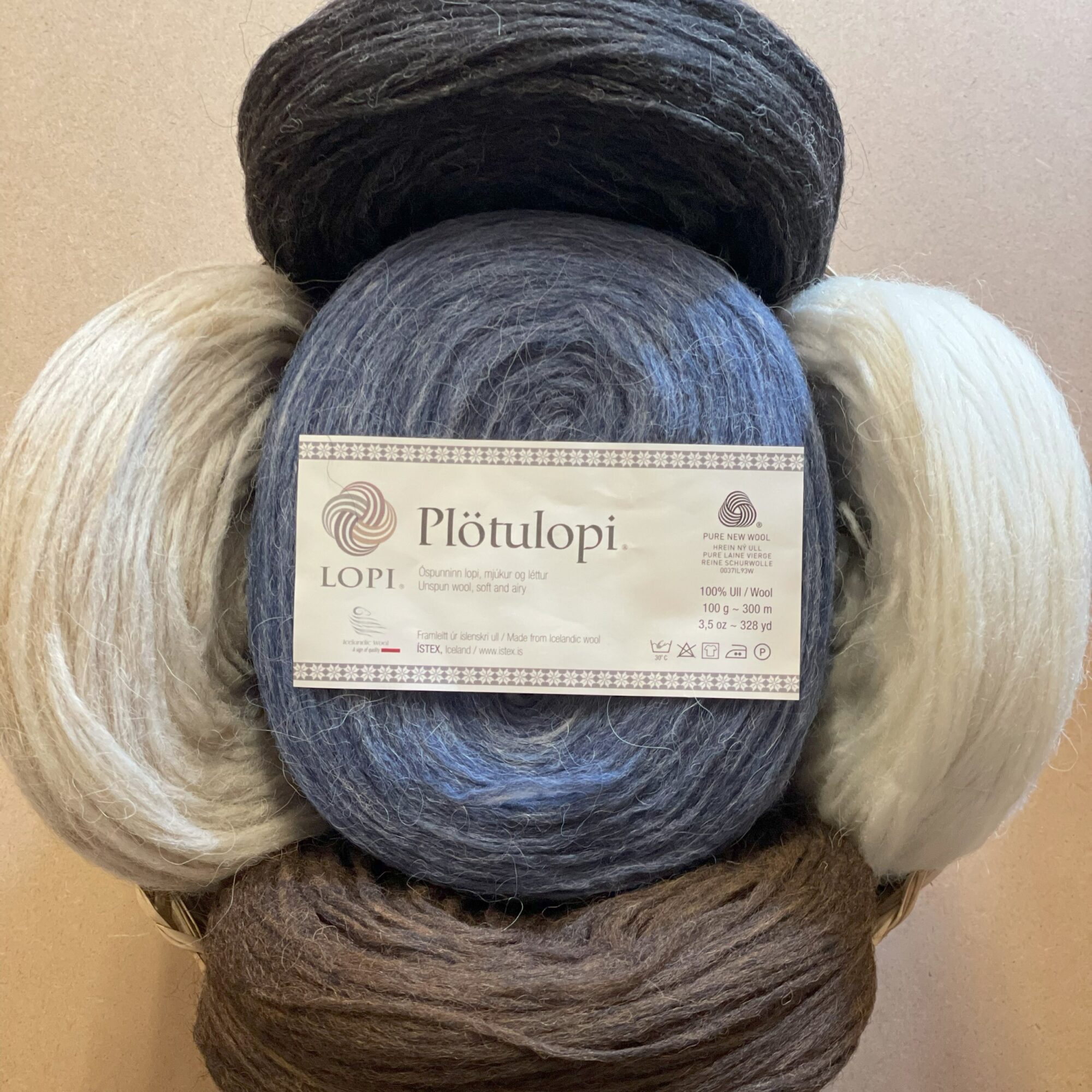 Istex Pladegarn “Plötulopi” – 100 % uspundet Islandsk uld