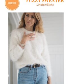 Strikkeopskrift “Fuzzy Sweater” – Elegant og blød sweater. (Tove Lindtein)