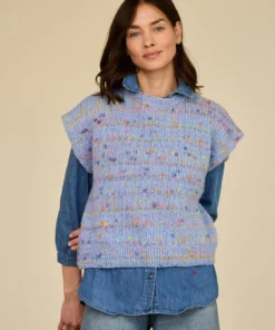 StrikkeKit Vest i Cassata garn. (Garn + Opskrift) Størrelse 48/50