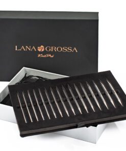 KnitPro udskiftelige rundpinde sæt i rustfrit stål.