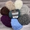 Orsetto boucle garn fra Lana Grossa – 60 % ny Merinould og 40 % Alpaca