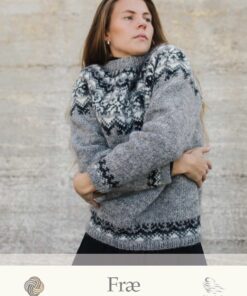 Strikkeopskrift – Islandsk Damesweater “Fræ” 42-13 – Strikkes i “Lettlopi” Islandsk Uldgarn
