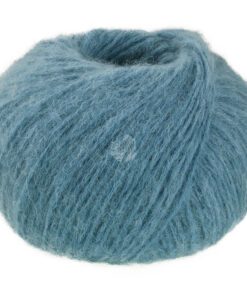 Lana Grossa Nebbia (NERA) garn – 55 % ekstrafin Merinould og 45 % baby Alpaca