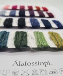 AlafossLopi farvekort – 100% ren uld fra Istex.