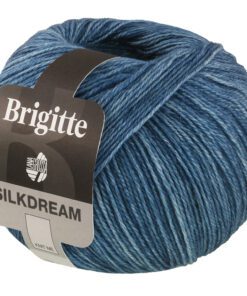 Brigitte Silkdream garn Lana Grossa 60% ny, ren merinould, 30% silke, 10% mohair