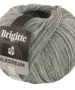 Brigitte Silkdream garn Lana Grossa 60% ny, ren merinould, 30% silke, 10% mohair