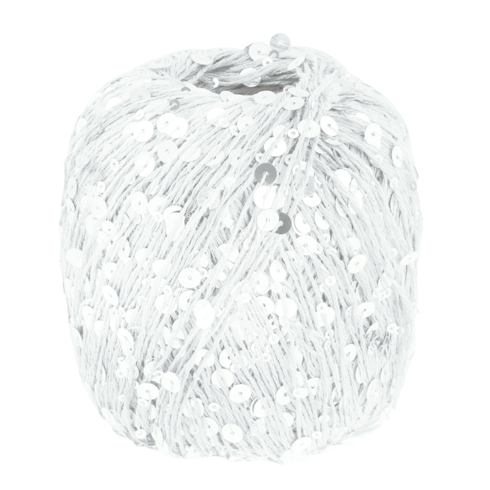 Cosmo effektgarn med palietter – Lana Grossa – 100% bomuld (+Palietter)