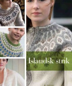 Islandsk strik – Af Oddný S. Jónsdóttir – Strikkebog med 65 opskrifter.