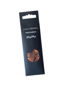 KnitPro Uldnåle sæt med 3 stk i aluminium.