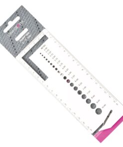 Pindemåler med flere funktioner – Indbygget kniv og lineaer (Lana Grossa)