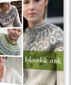 Islandsk strik – Af Oddný S. Jónsdóttir – Strikkebog med 65 opskrifter.