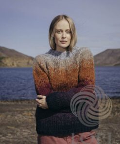 Strikkeopskrift – Islandsk sweater “Orka” 43-04 – “Plötulopi” (Sendes straks)