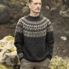 Strikkeopskrift – Islandsk sweater “Alexander” 40-05 – “Lettlopi” (Sendes straks)