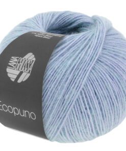 Ecopuno 207 Pastelblå Ecopuno garn fra Lana Grossa til lav pris 13310207