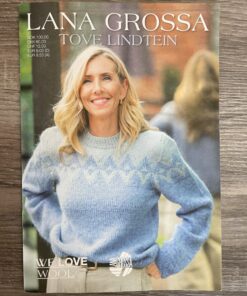 Strikkeopskrifter – Tove Lindtein folder med 15 modeller – Lana Grossa