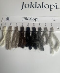 JöklaLopi farvekort – 100% ren uld fra Istex.