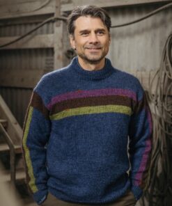 Strikkeopskrift – Herresweater “Kilir” 44-08 “Fjallalopi” (Sendes straks)