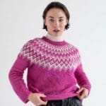 Spegill strikketrøje i Einband fra Istex. Skøn sweater i lækkert garn. Køb på www.NemHjem.dk