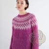 StrikkeKit – Sweater “Spegill” 42-20 – Strikkes i Einband Størrelse XL