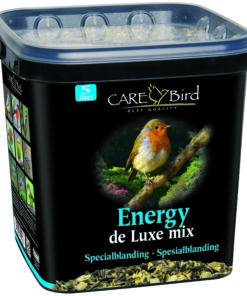 Fuglefoder “Energy De Luxe” til havens vilde fugle. Care Bird De Luxe fuglefoder 5 ltr.