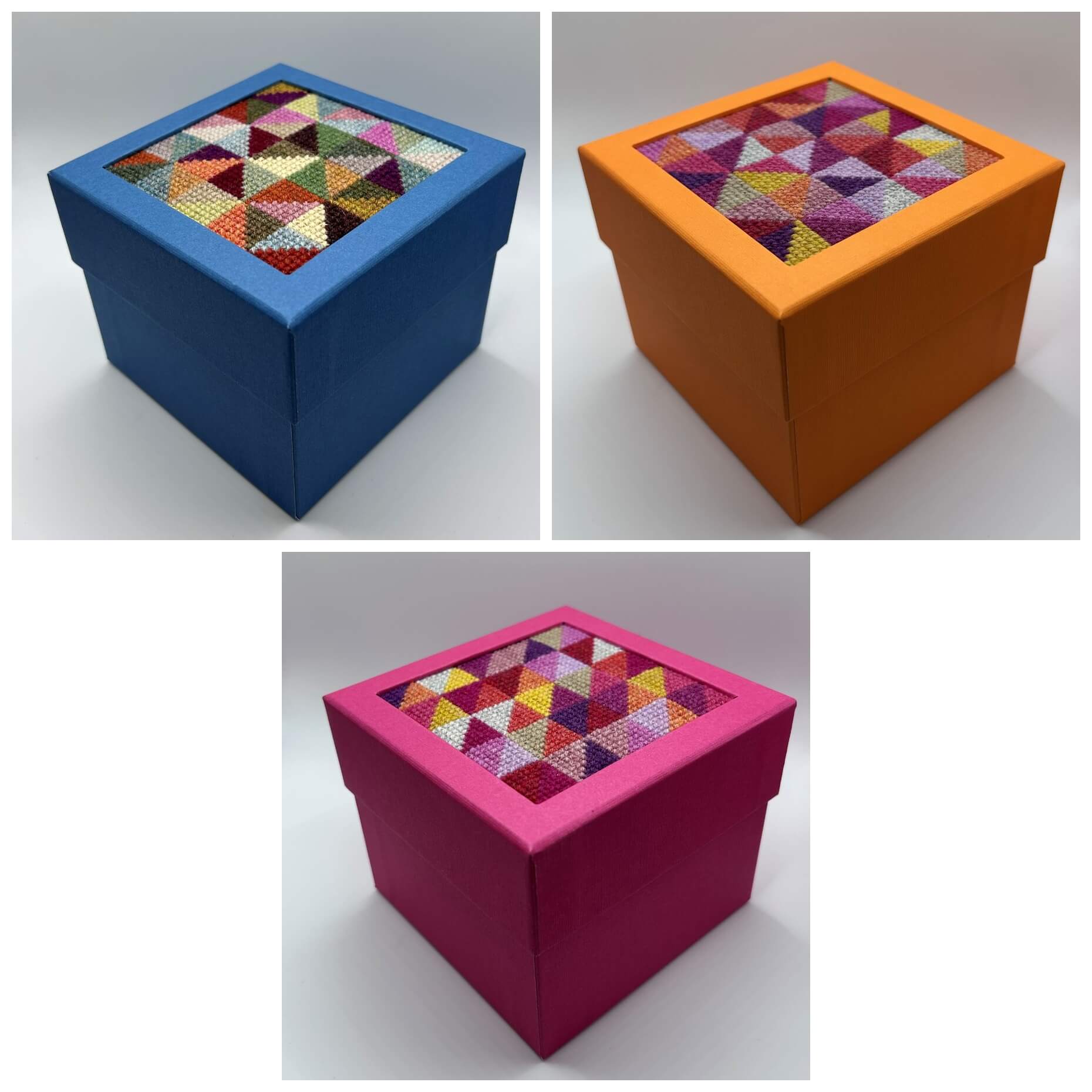 Baldyre Boxen broderikit. PICK’N’MIX Boxen – Vælg mellem 3 farver