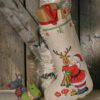Broderikit Julemand og Rudolf Julesok 28x44cm – Julebroderi
