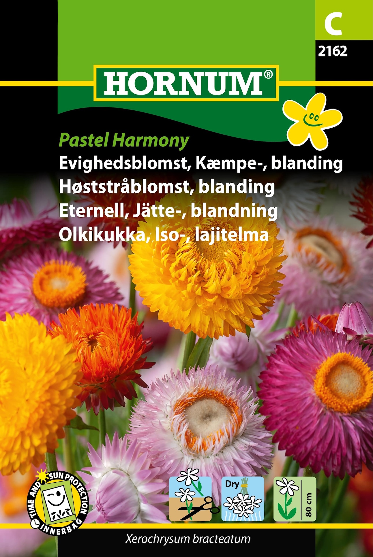 Evighedsblomst Kæmpe “Pastel Harmony”. – Blomsterfrø