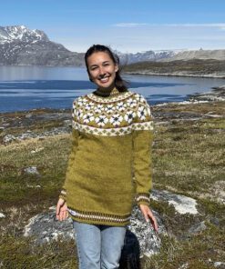 Strikkeopskrift – Ivalu Sweater “Lettlopi” Str. S – XL (Sendes straks)