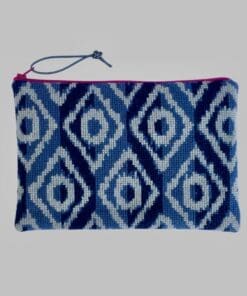 Broderikit Clutch “Izmir” – Moderne Broderi Med Grafisk Karakter – Baldyre