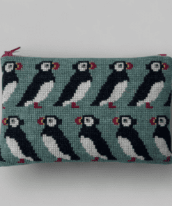 Baldyre Broderikit Clutch “Se til højre se til venstre” – DIY Taske Kit