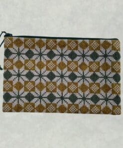 Broderikit Clutch “Stella Grøn” – DIY Taske fra Baldyre