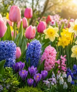 Forårsblomster og blomsterløg – tulipanløg, påskeliljer, krokus m.m.