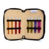 KnitPro / Lana Grossa Alu Rainbow Korte Udskiftelige Rundpinde – 3,0-7,0 mm