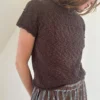 Garnpakke til Plain Yoke Tee 19 fra Le Knit – Hjertegarn Cotton Flamé – STR L-XL