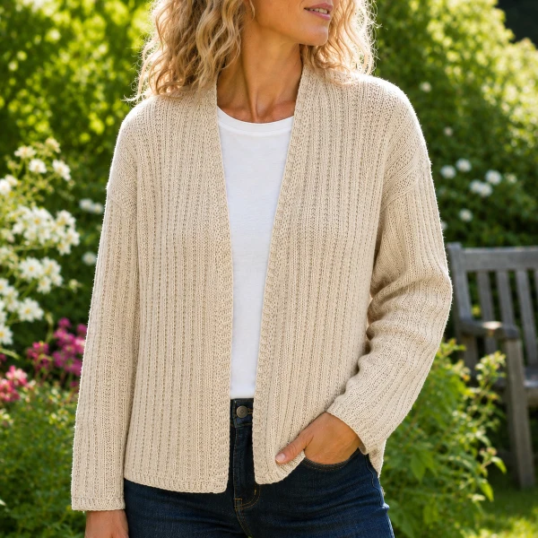 Garnpakke Iduns Trøje XL – Hanne Larsen Strik | New Arezzo + Alpaca 400