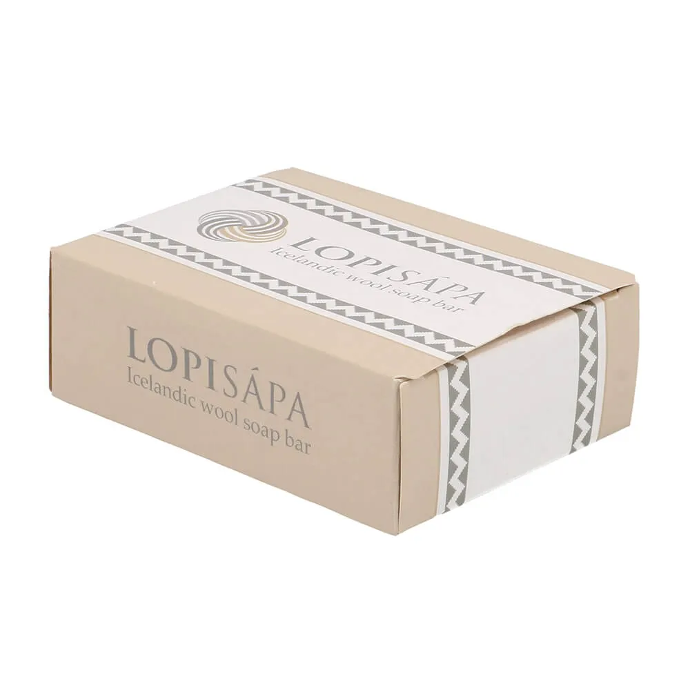 Lopi uldsæbebar – Ístex Lopisápa 90 g til vask af uld