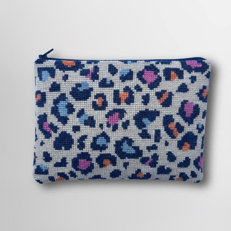 Baldyre Broderikit Clutch “Leopard” – Leopardmønstret clutch | Dansk design