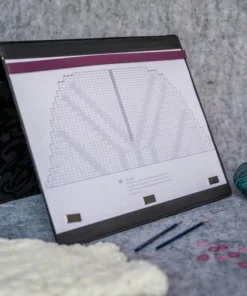KnitPro Magma Opskriftsholder – Magnetisk holder til strikkeopskrifter | Lille / Stor