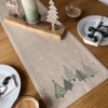 Pomp Stitch Juleløber med Juletræer 2030-1 – Broderikit 30 x 100 cm