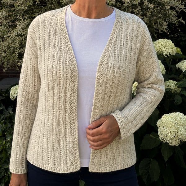 Garnpakke Iduns Trøje XL – Hanne Larsen Strik | New Arezzo + Alpaca 400